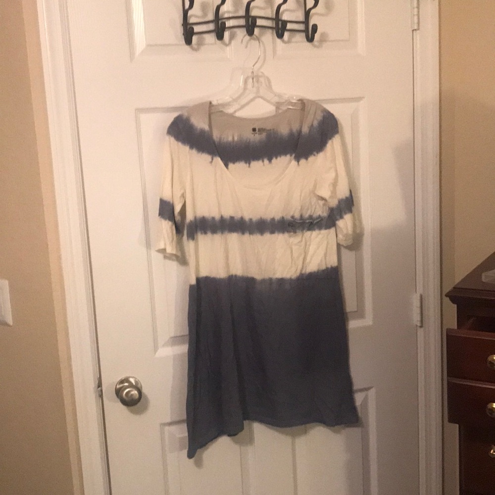 Lucky Brand T Shirt Dress Tye Dye Small